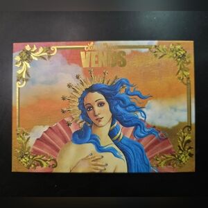 VENUS Eyeshadow Palette with Gold Foil and Sunset Hues